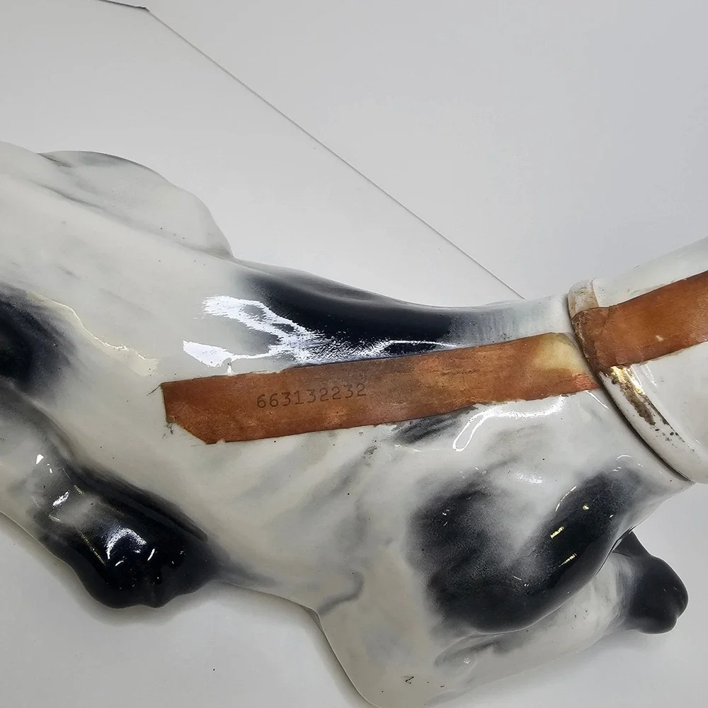 Vintage 1975 Jim Beam Great Dane Decanter Regal Harlequin Dog Bottle KY-DRB-230